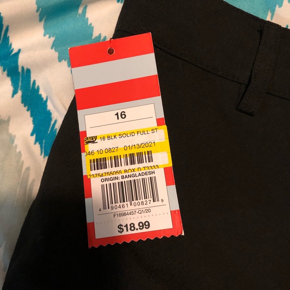 Black dress pants